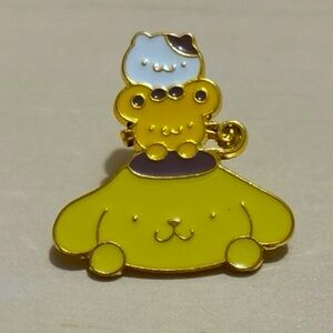 Anime Sanrio Brooch Pin Kawaii Cute Cartoon Pachacco Keroppi Cinnamoroll Kuromi